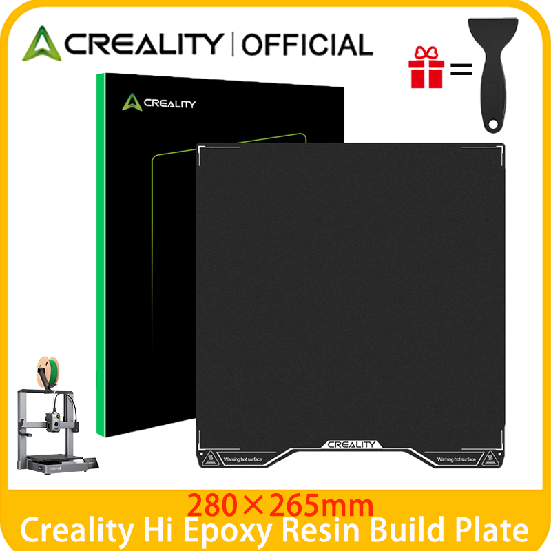 3D Printing Epoxy Resin - Creality Hi 에폭시 수지 빌드 플레이트,
