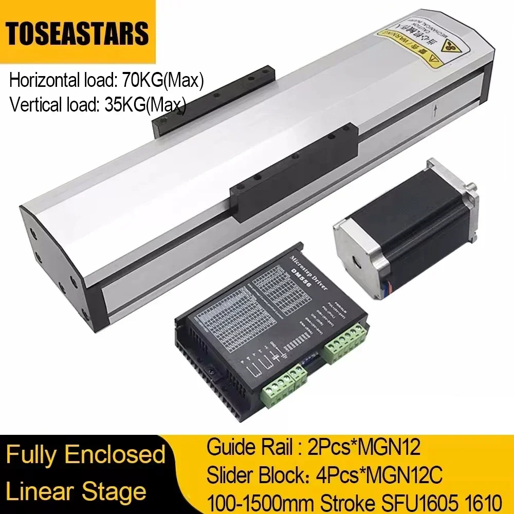 Linear Guide Rail - 완전 밀폐형 선형 레일 가이드 슬라이드
