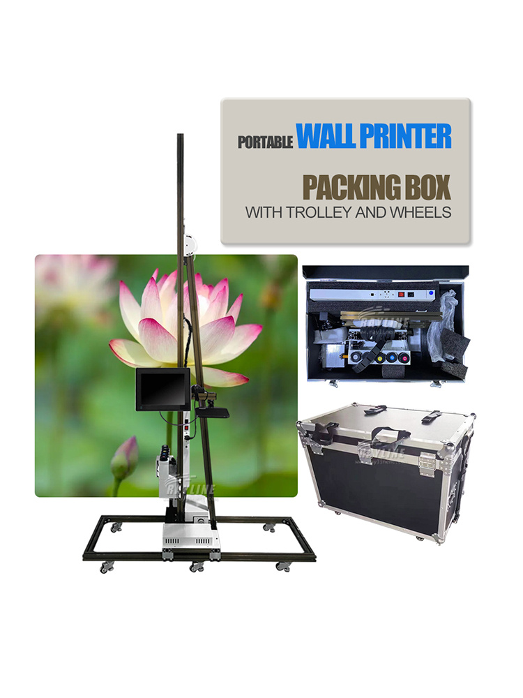 3D Printing Wall - 자동 색상 보정 3D 벽 프린터,