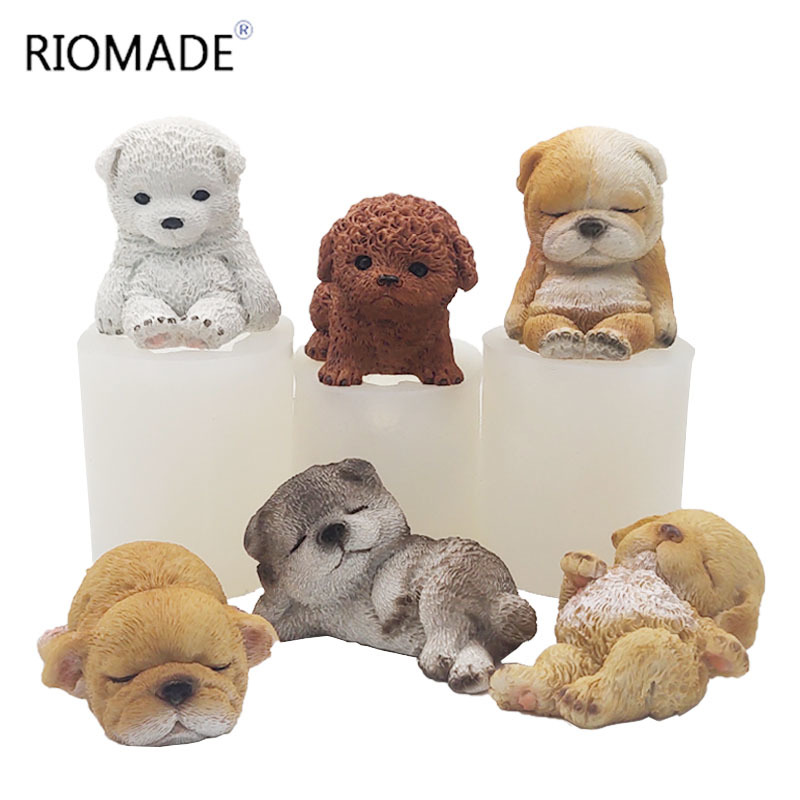 3D Printing Epoxy Resin - 3D 개 실리콘 몰드 6 모델링