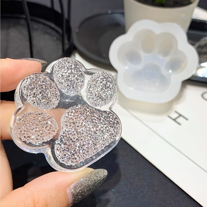 3D Printing Epoxy Resin - 1pc 발자국 몰드, DIY 공예, 보석