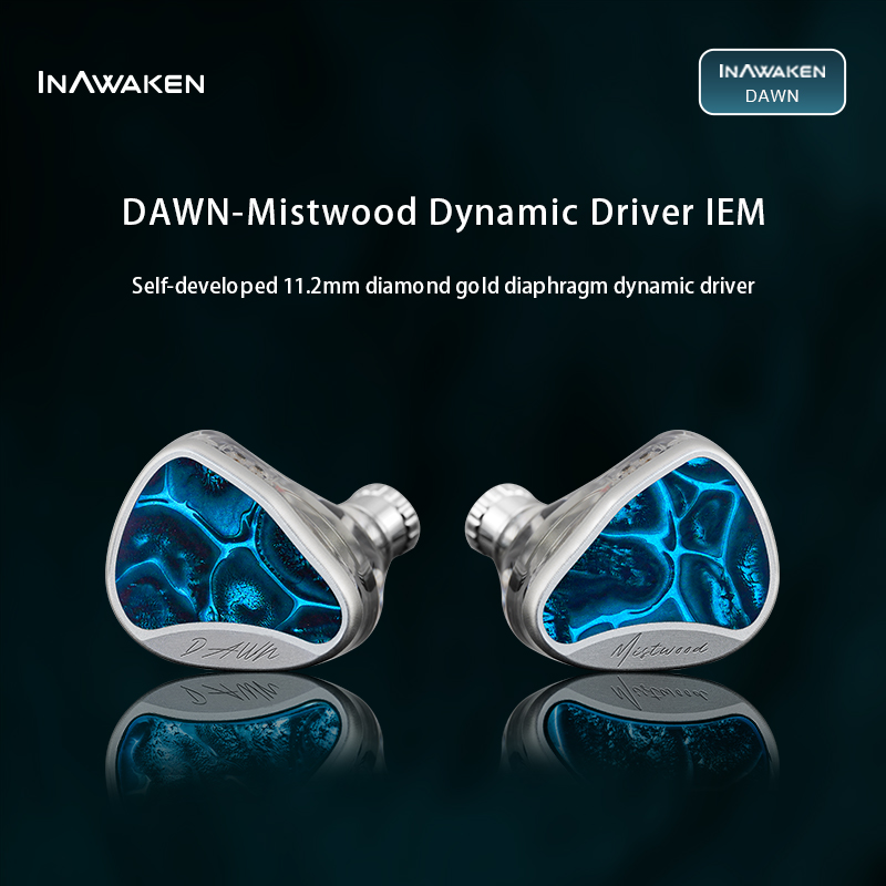 3D Printing Technology - INAWAKEN Dawn Mistwood 인이어 모니터 인체공학적