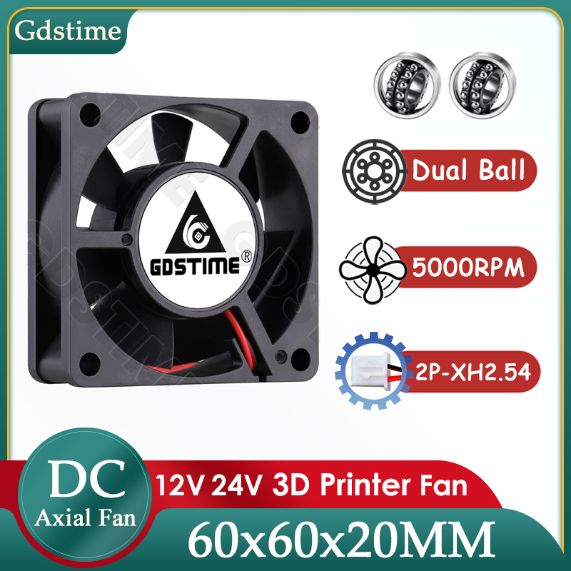 3D Printer Power Supply - Gdstime 6020 팬 24V 12V 5V