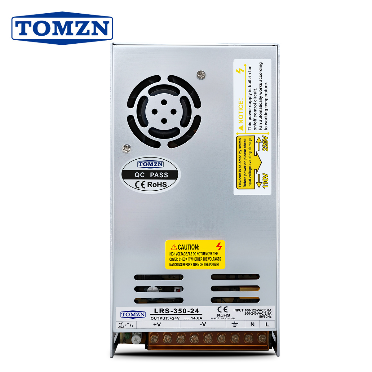 3D Printer Power Supply - TOMZN 350W AC-DC SMPS 단일 출력