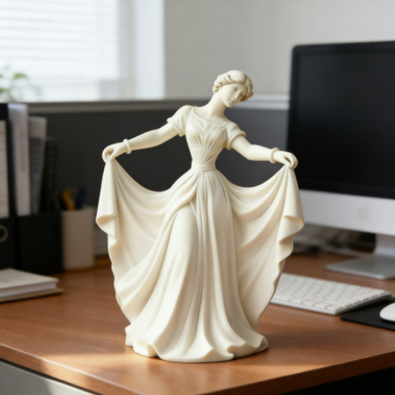 3D Printing Technology - 3D 프린팅 발레 조각상 - 책장