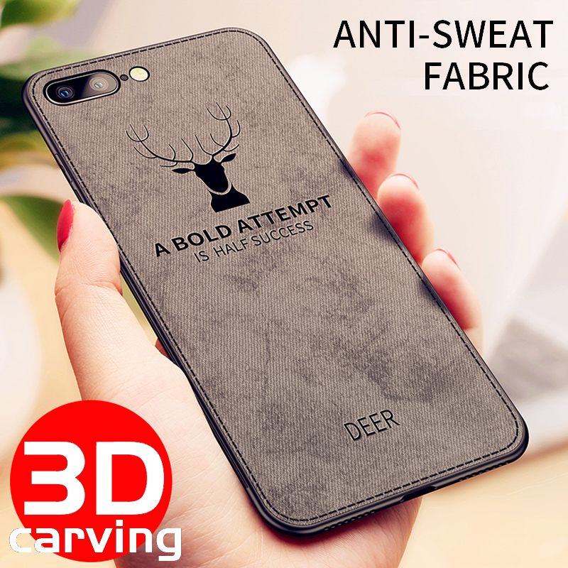 3D Printing Iphone - 사슴 3D 인쇄 빈티지 패브릭 케이스