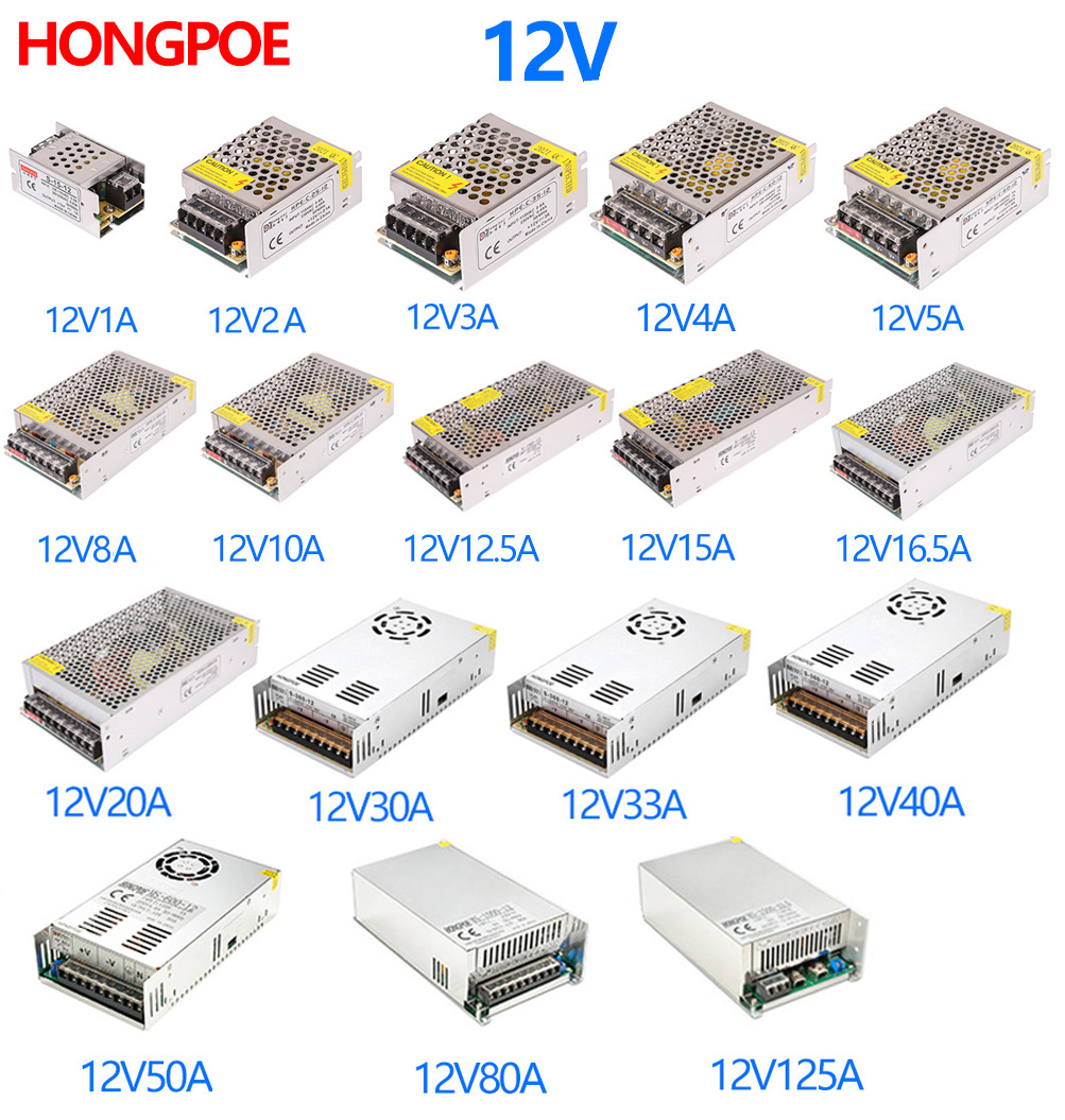 3D Printer Power Supply - 12V 전원 공급 장치 1A 2A