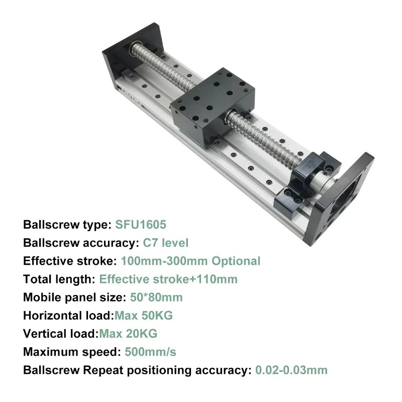 【특수】CNC 볼 스크류 리니어 레일 모터 키트 슬라이 - Linear Guide Rail 리뷰 및 가격