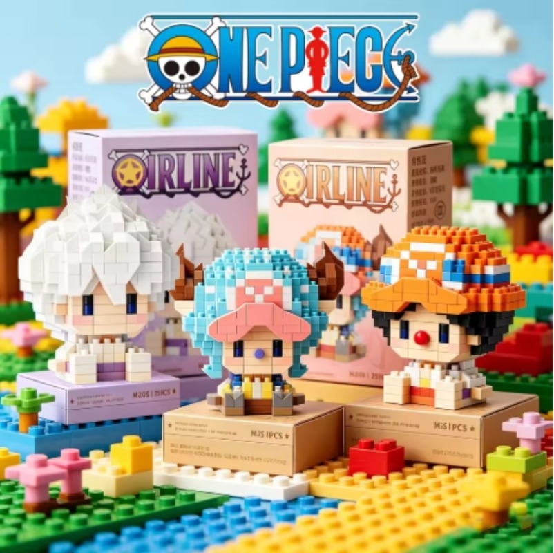 원피스 태양신 니카 루피 마이크로 빌딩 블록 쵸파 에이 - 3D Printing Luffy 리뷰 및 가격