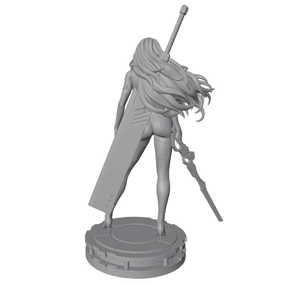 1/24 데스크탑 장식품, 여성 전사 모델 키트, 검을 - 3D Printing Instructor 리뷰 및 가격