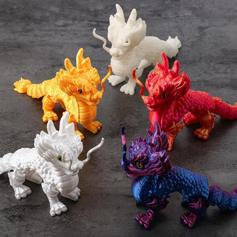 드래곤 장식품 데스크탑 장식품 3d 인쇄된 드래곤 그림 - 3D Printing Vinyl 리뷰 및 가격
