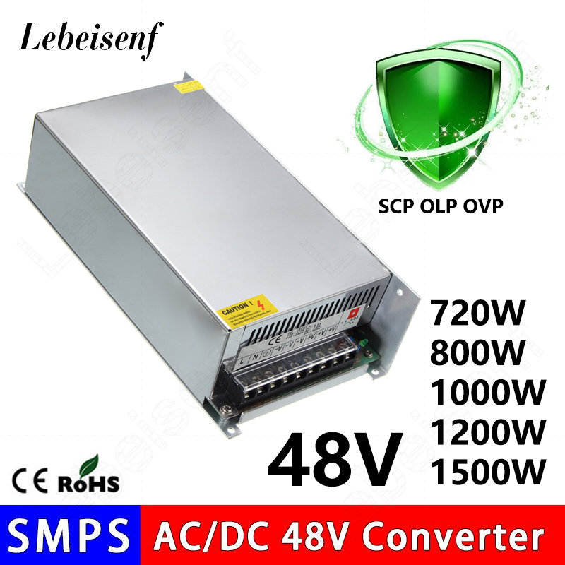 DC48V 720W 800W 1000W 1200W 15 - 3D Printer Power Supply 리뷰 및 가격