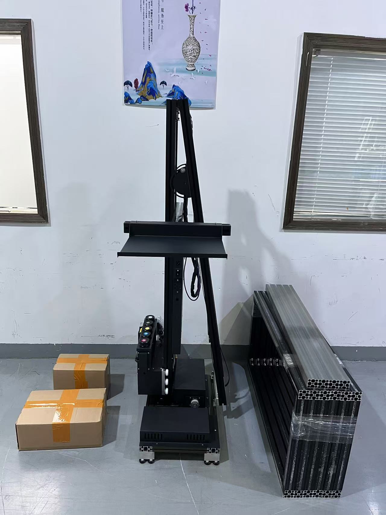 자동 벽화기 UV 잉크젯 3D 효과 CMYKW DX10 - 3D Printing Wall 리뷰 및 가격