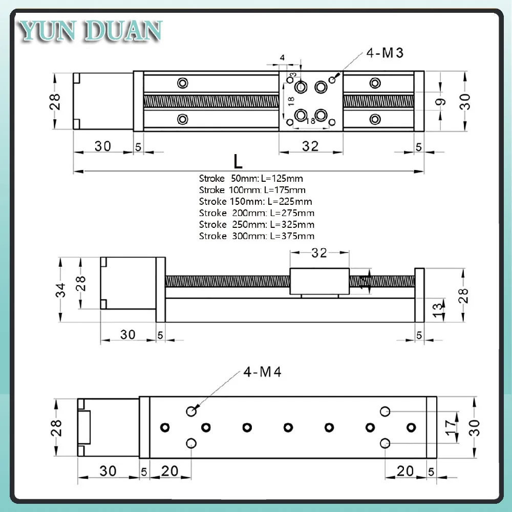 T형 슬라이딩 테이블 레일 리니어 50-300mm 스트 - Linear Guide Rail 리뷰 및 가격