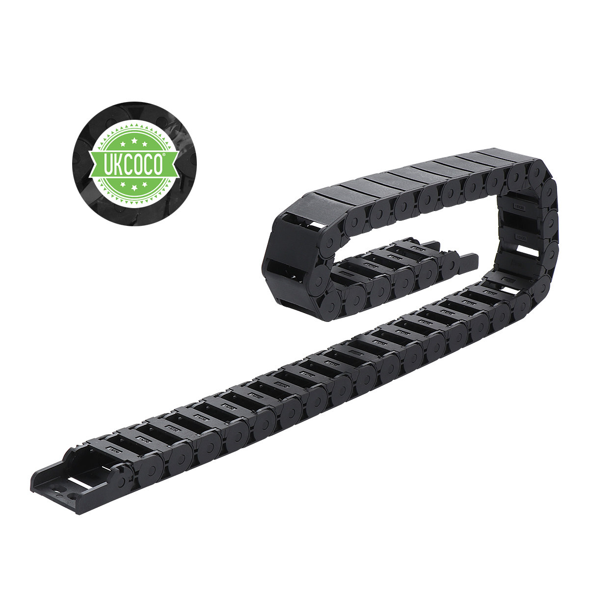 CNC 공작기계용 1M 검정색 플라스틱 케이블 캐리어  - 3D Printing Cnc 리뷰 및 가격