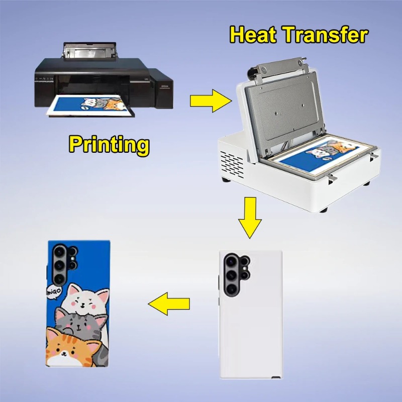 폰 케이스 커버 DIY 프린팅용 3D 승화 진공 기계  - 3D Printing Iphone 리뷰 및 가격