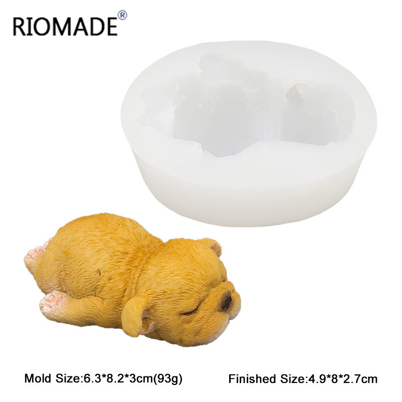 3D 개 실리콘 몰드 6 모델링 강아지 무스 캔들 몰드 - 3D Printing Epoxy Resin 리뷰 및 가격
