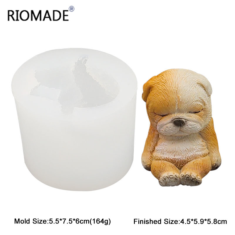 3D 개 실리콘 몰드 6 모델링 강아지 무스 캔들 몰드 - 3D Printing Epoxy Resin 리뷰 및 가격