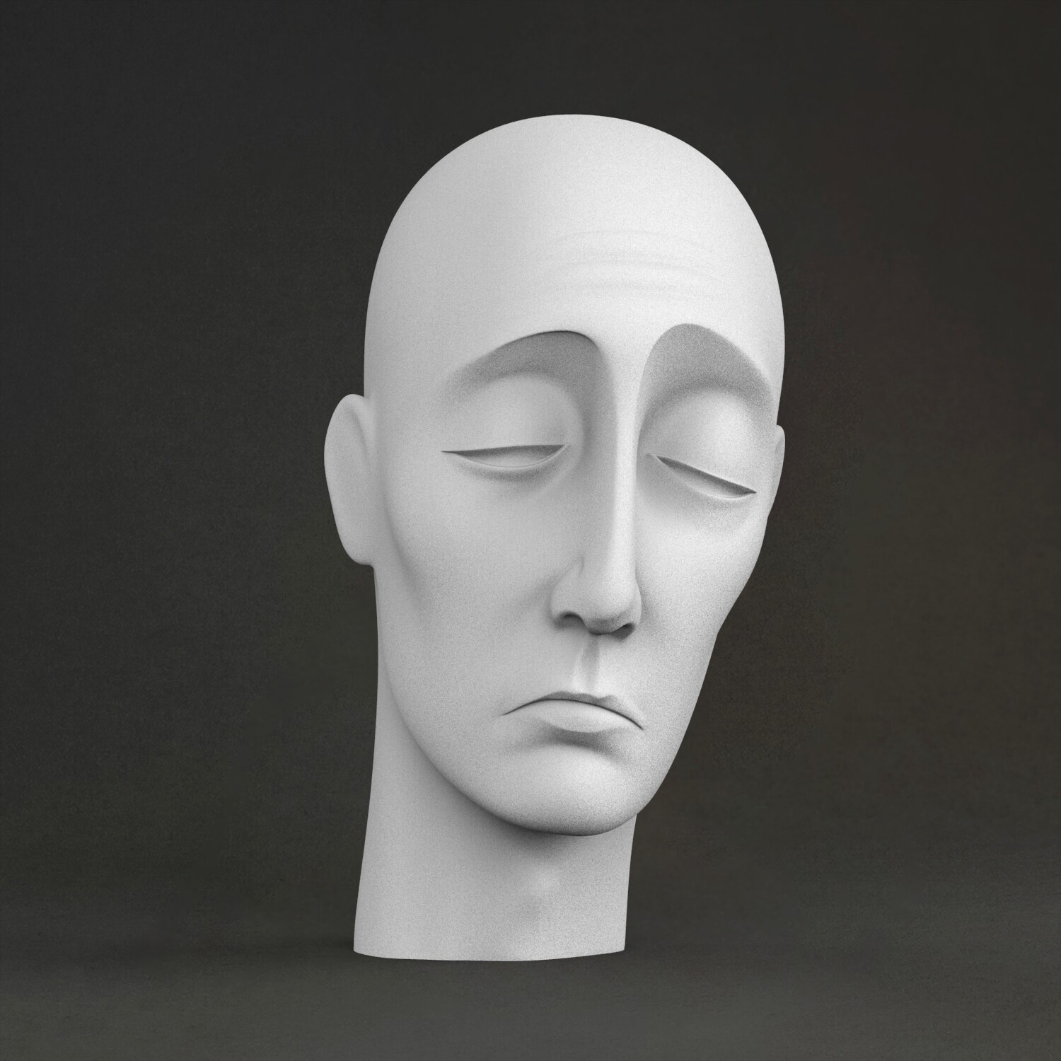 '슬립' 조각상, 3D 프린팅 레진 소재, 핸드페인팅, - 3D Printing Material 리뷰 및 가격