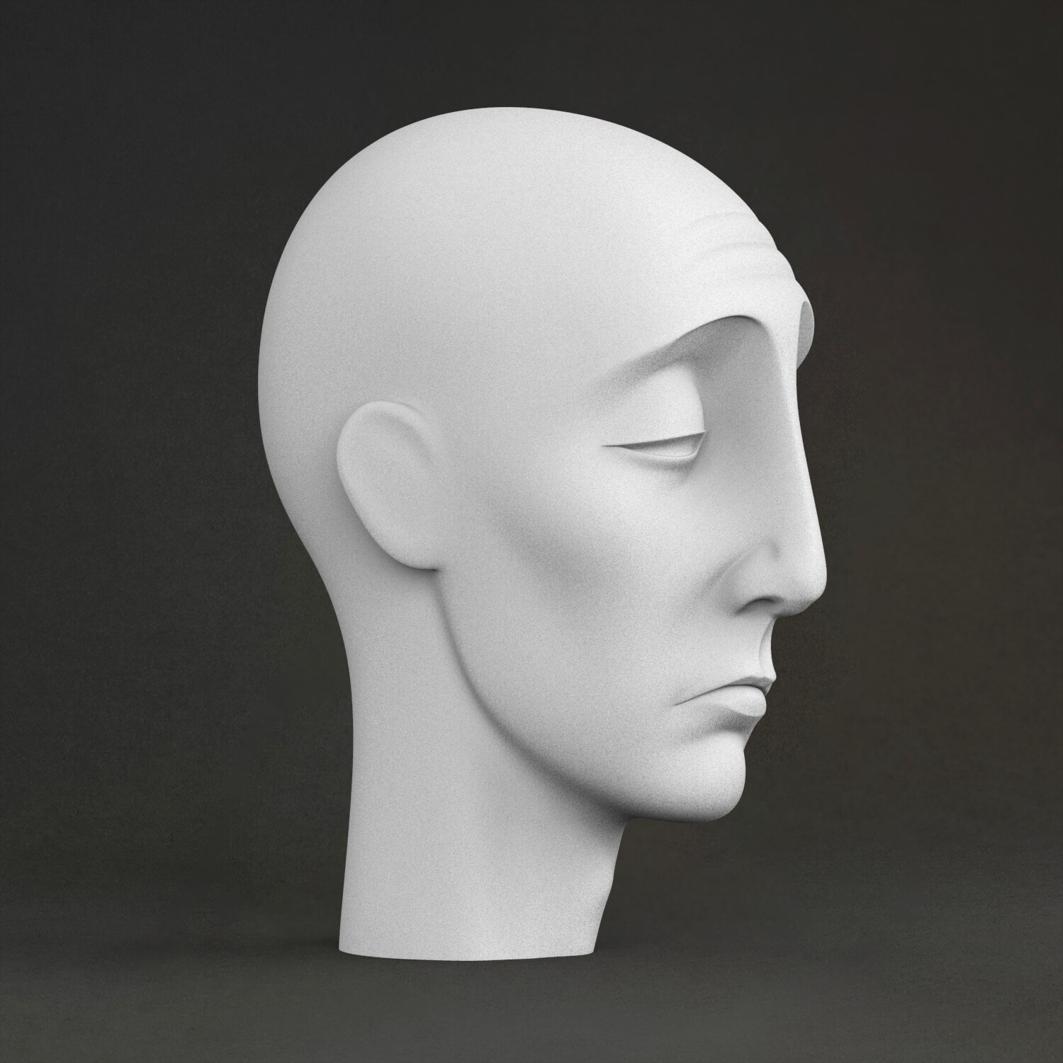 '슬립' 조각상, 3D 프린팅 레진 소재, 핸드페인팅, - 3D Printing Material 리뷰 및 가격