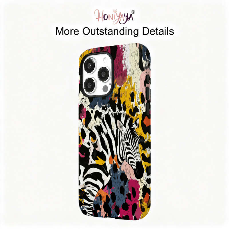 충격 흡수 지브라 프린트 아이폰 12 13 14 15  - 3D Printing Iphone 리뷰 및 가격