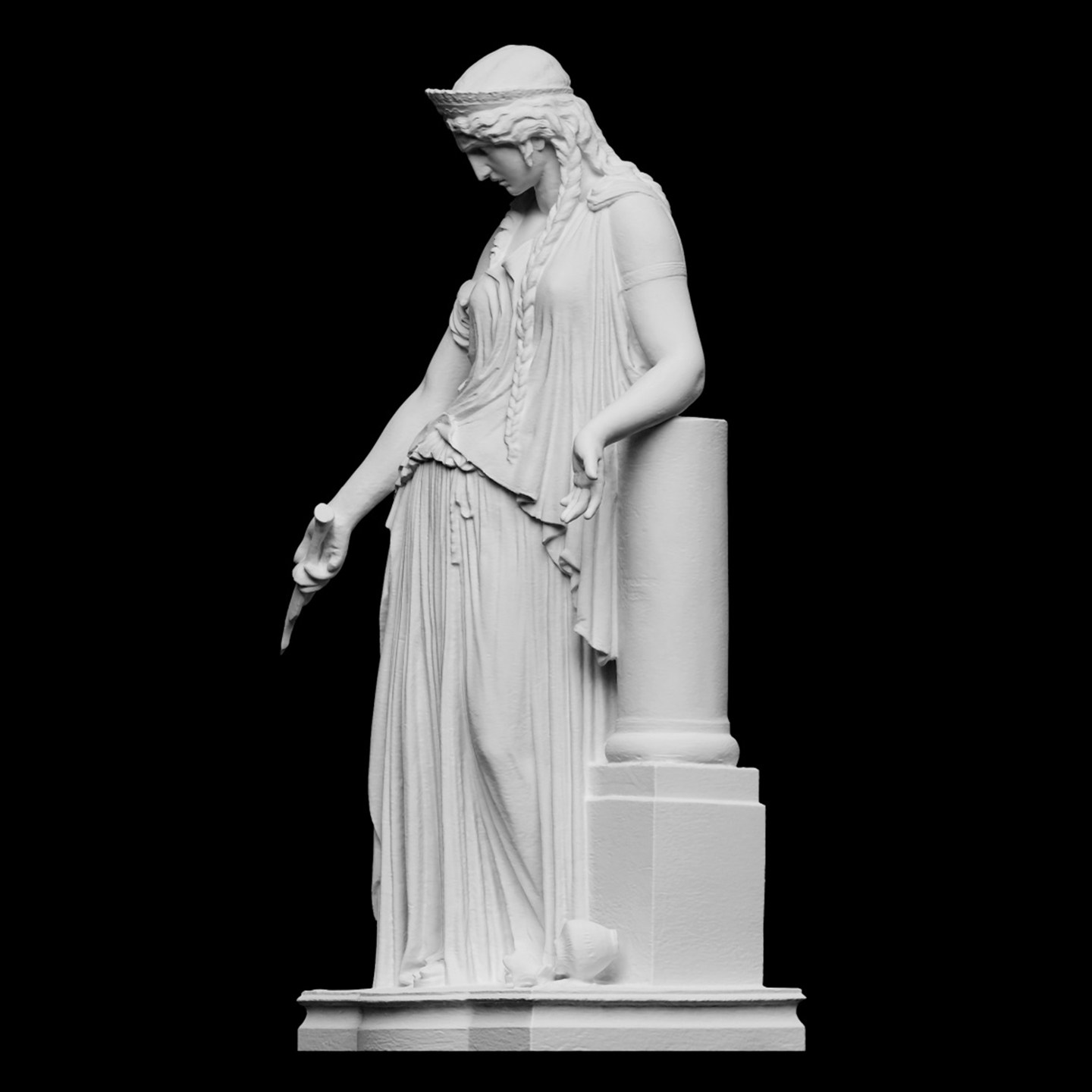 메디아 조각상, 3D 프린팅 레진 소재, 손으로 그린, - 3D Printing Material 리뷰 및 가격