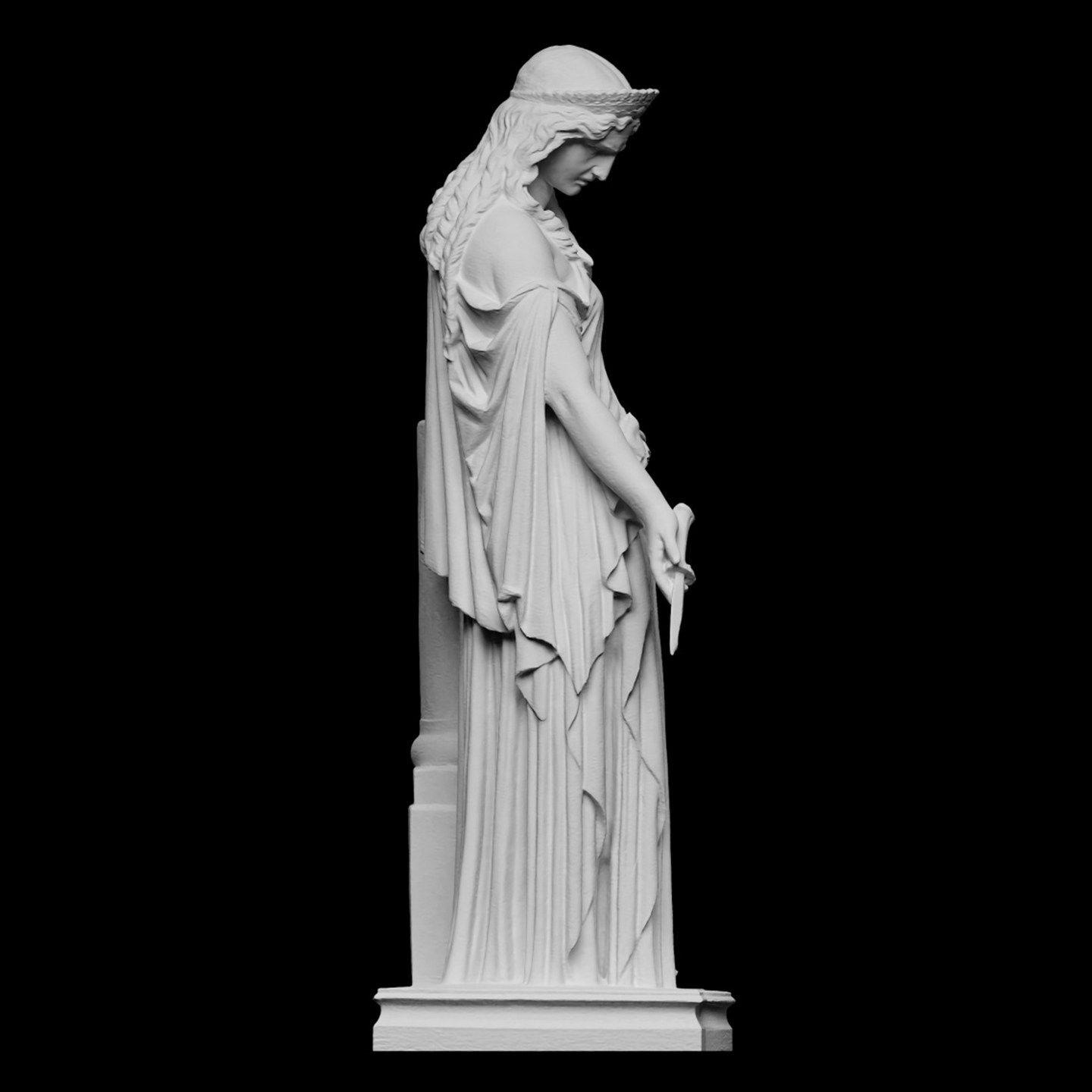 메디아 조각상, 3D 프린팅 레진 소재, 손으로 그린, - 3D Printing Material 리뷰 및 가격