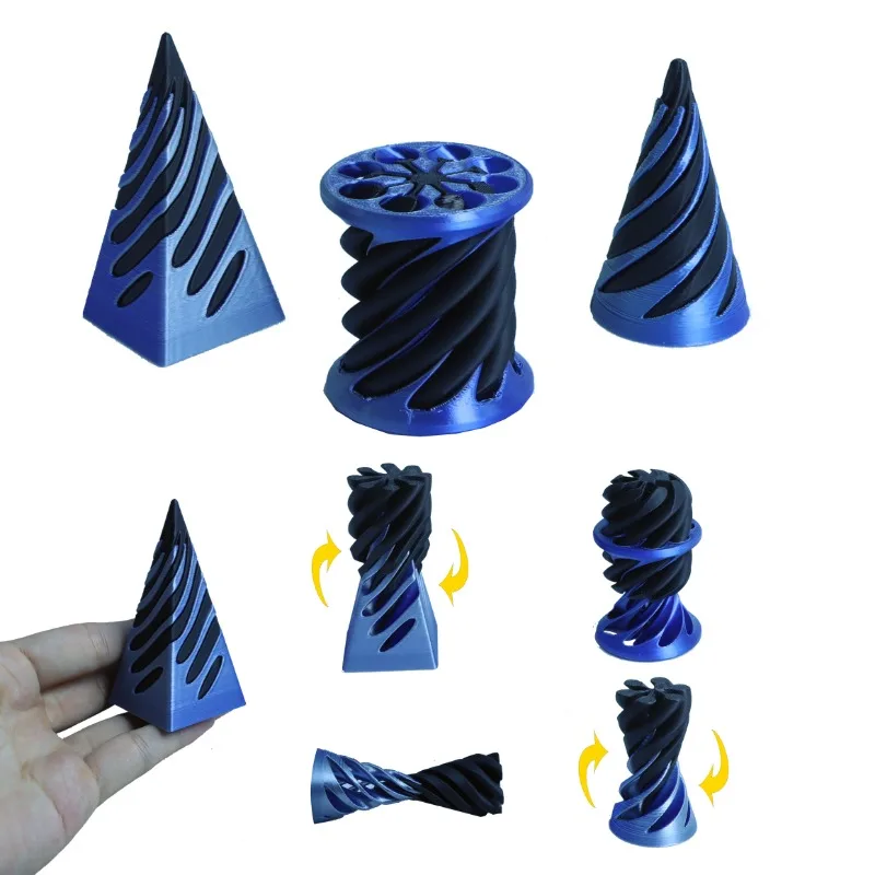 나선형 콘 3D 프린트 하이패스 스트레스 해소 장난감, - 3D Printing Technology 리뷰 및 가격