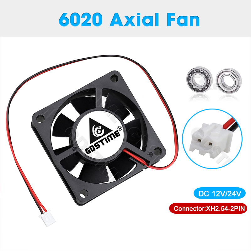 Gdstime 6020 팬 24V 12V 5V DC 쿨 - 3D Printer Power Supply 리뷰 및 가격