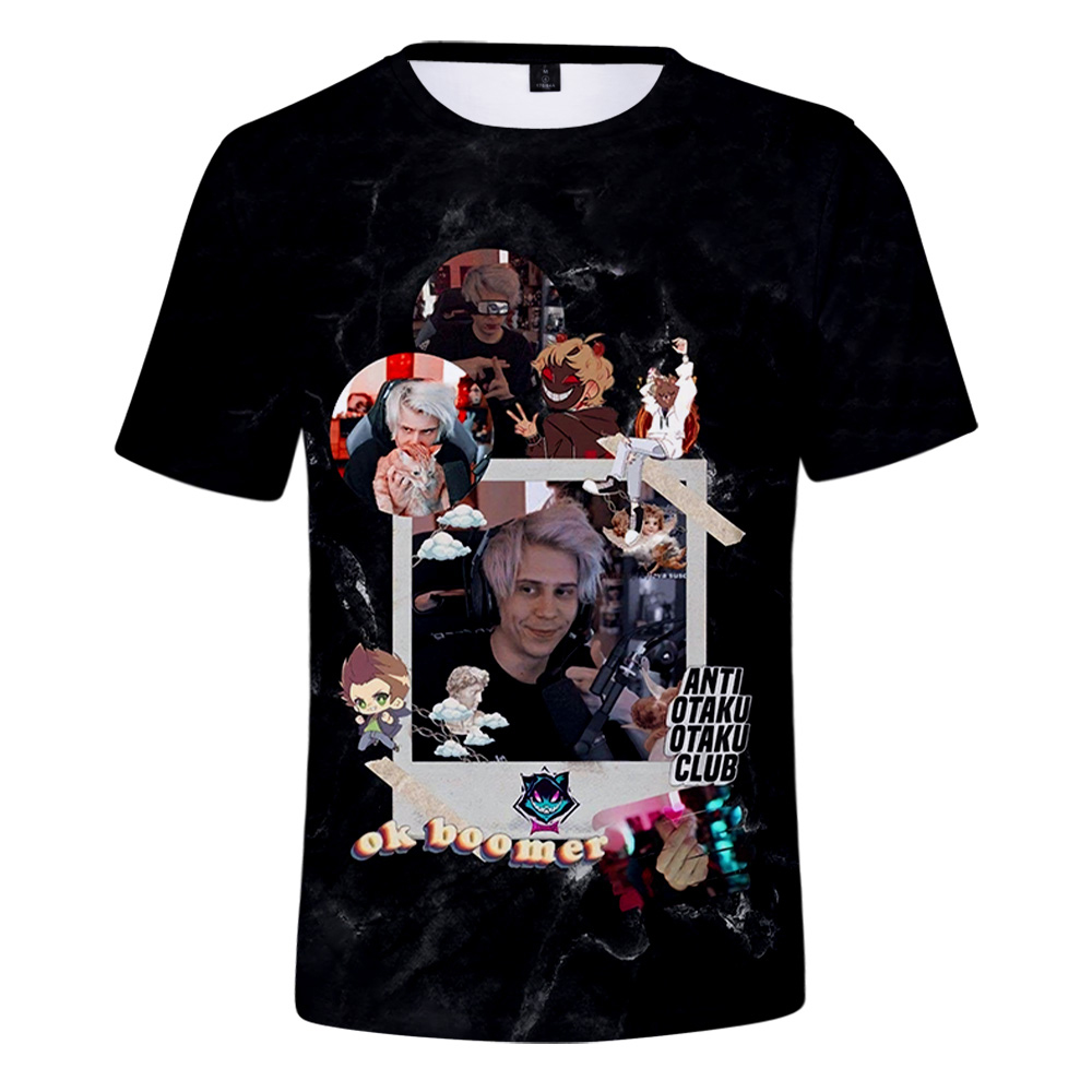 Rubius Tshirt 유니섹스 크루 넥 반소매 티  - 3D Printing Youtubers 리뷰 및 가격