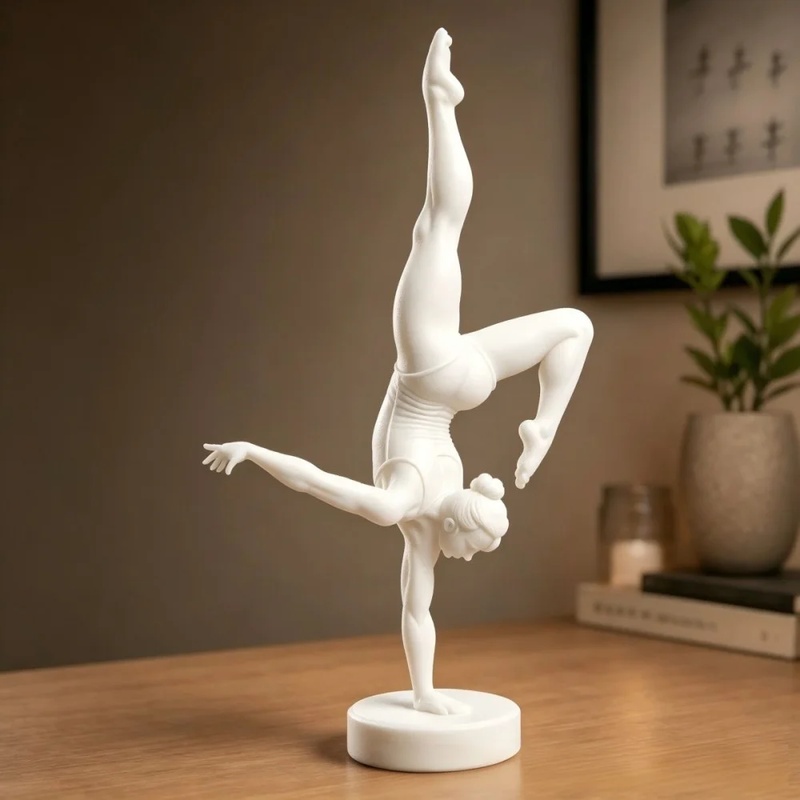 3D 프린팅된 한 손으로 균형을 잡는 발레리나 피규어, - 3D Printing And Additive Manufacturing 리뷰 및 가격