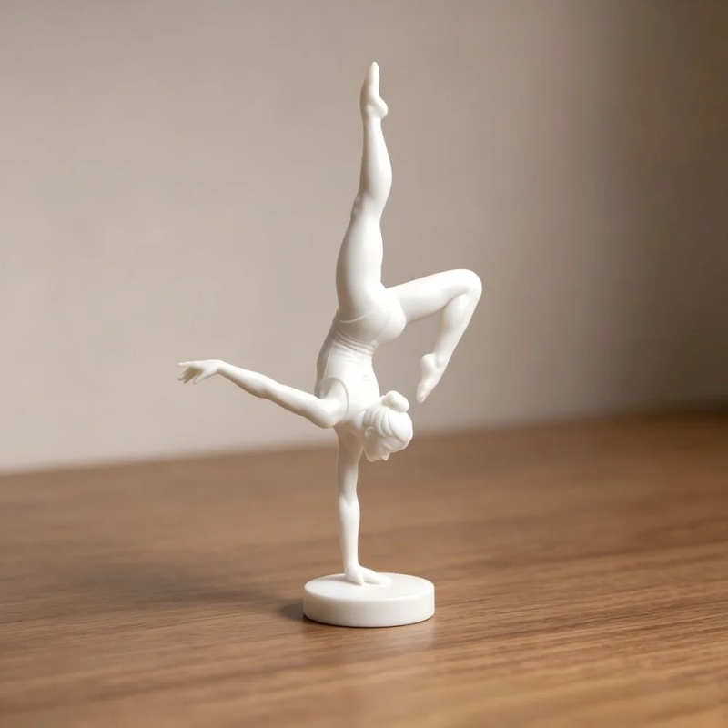 3D 프린팅된 한 손으로 균형을 잡는 발레리나 피규어, - 3D Printing And Additive Manufacturing 리뷰 및 가격