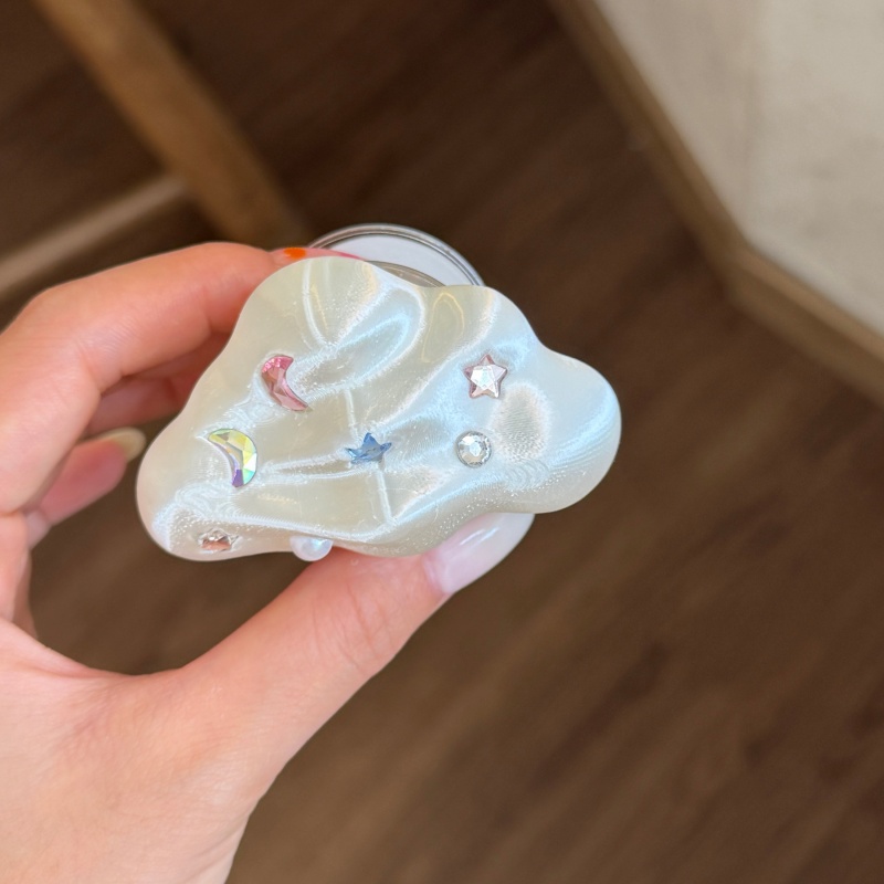 귀여운 핑크 스타 프린트 폰 케이스, 3D 구름 모양  - 3D Printing Iphone 리뷰 및 가격