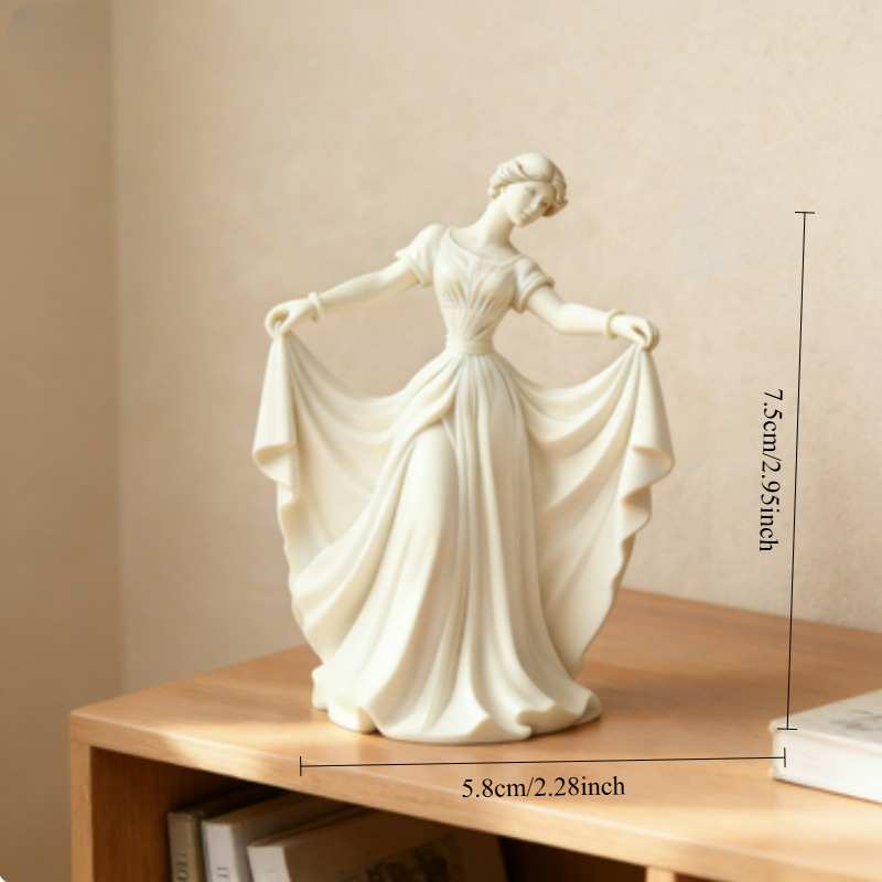 3D 프린팅 발레 조각상 - 책장 장식용 우아한 댄서  - 3D Printing Technology 리뷰 및 가격
