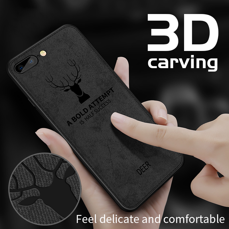 사슴 3D 인쇄 빈티지 패브릭 케이스 아이폰 7 8 플 - 3D Printing Iphone 리뷰 및 가격