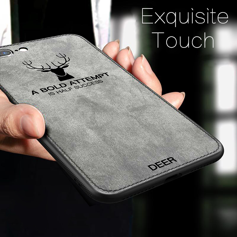 사슴 3D 인쇄 빈티지 패브릭 케이스 아이폰 7 8 플 - 3D Printing Iphone 리뷰 및 가격