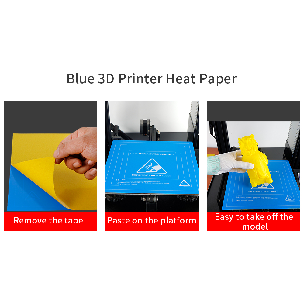KingRoon 업그레이드 된 거친 모래 파란색 히트  - Glue For 3D Printing 리뷰 및 가격