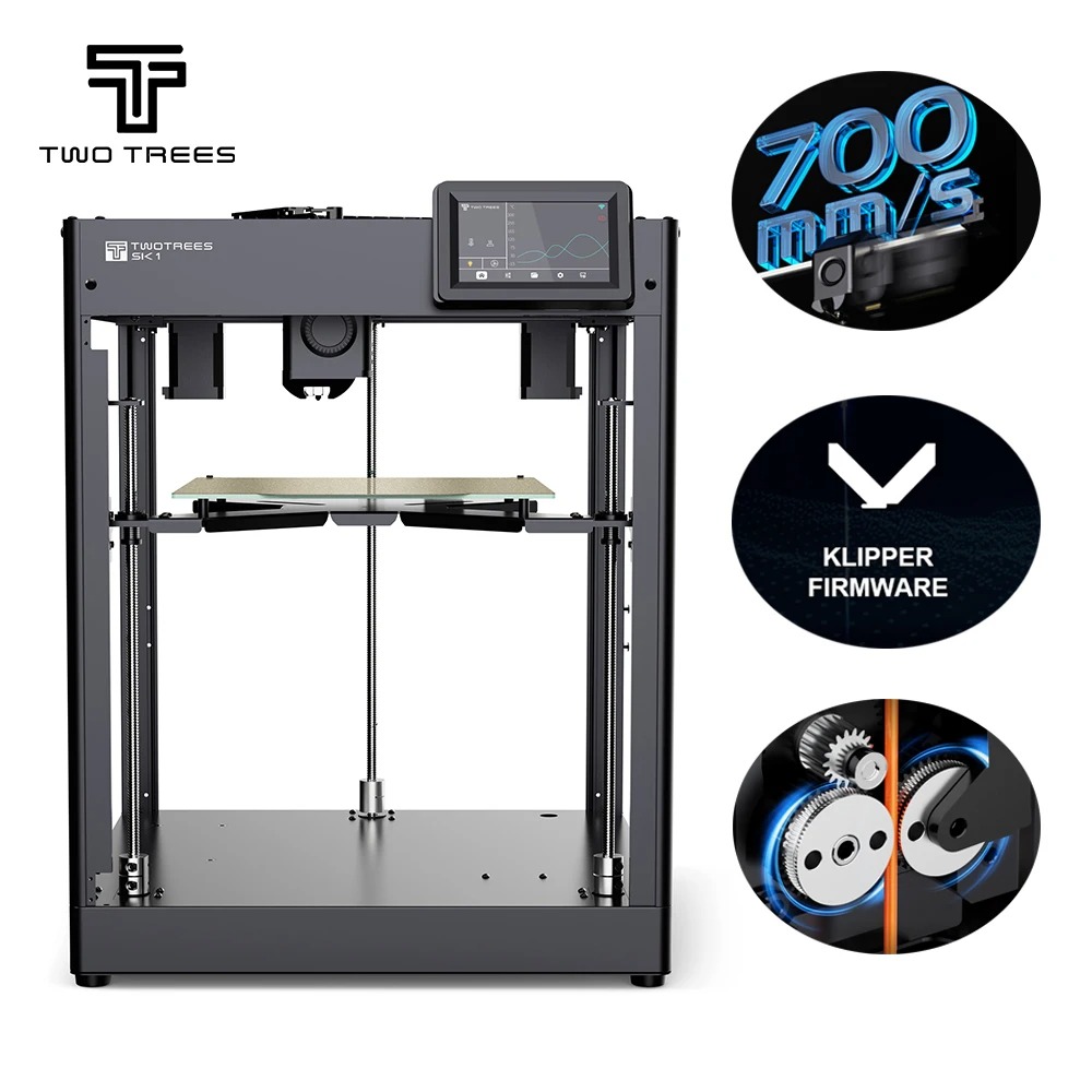 Twotrees SK1 고속 3D 프린터 고속 인쇄 직 - 3D Printing Klipper 리뷰 및 가격