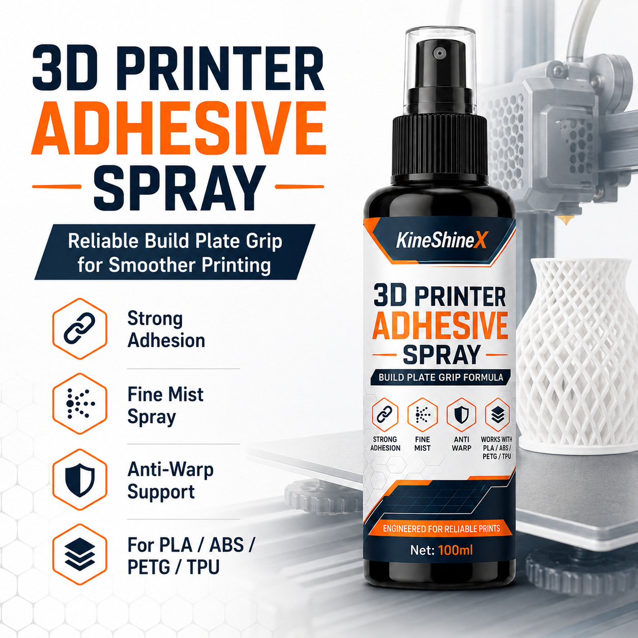 3D 프린터 접착 스프레이 100/200ML 빌드 플레 - Glue For 3D Printing 리뷰 및 가격