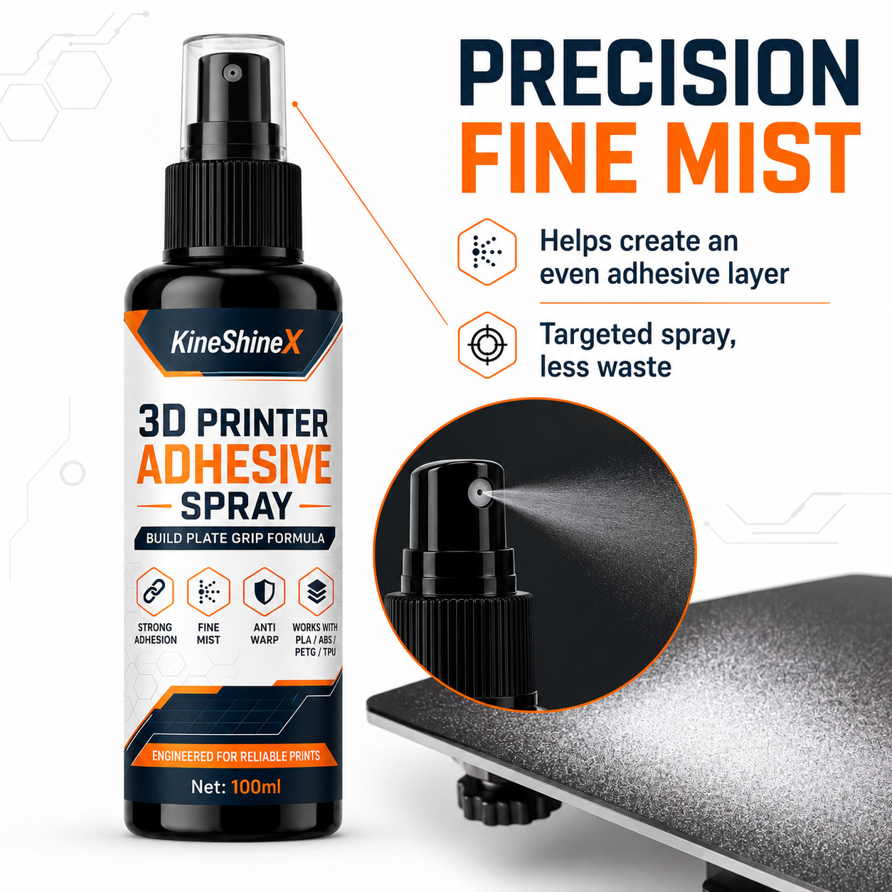 3D 프린터 접착 스프레이 100/200ML 빌드 플레 - Glue For 3D Printing 리뷰 및 가격