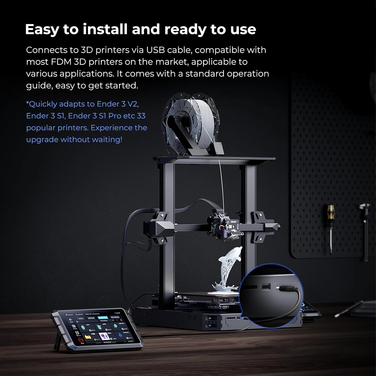 Creality Sonic Pad T800 7인치 터치 - 3D Printing Klipper 리뷰 및 가격