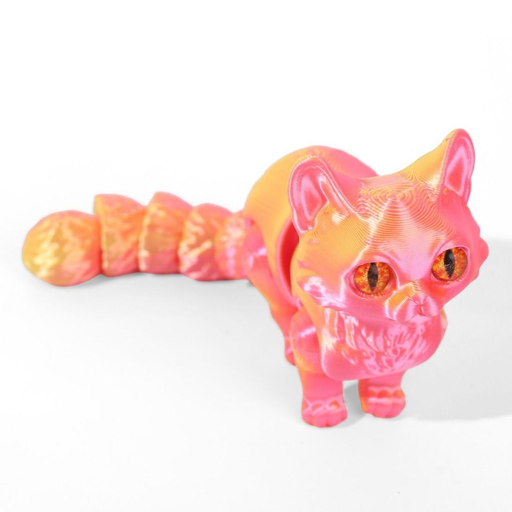 빅 아이즈 3D 프린팅 고양이 모형 플라스틱 소재 사실 - 3D Printing Material 리뷰 및 가격