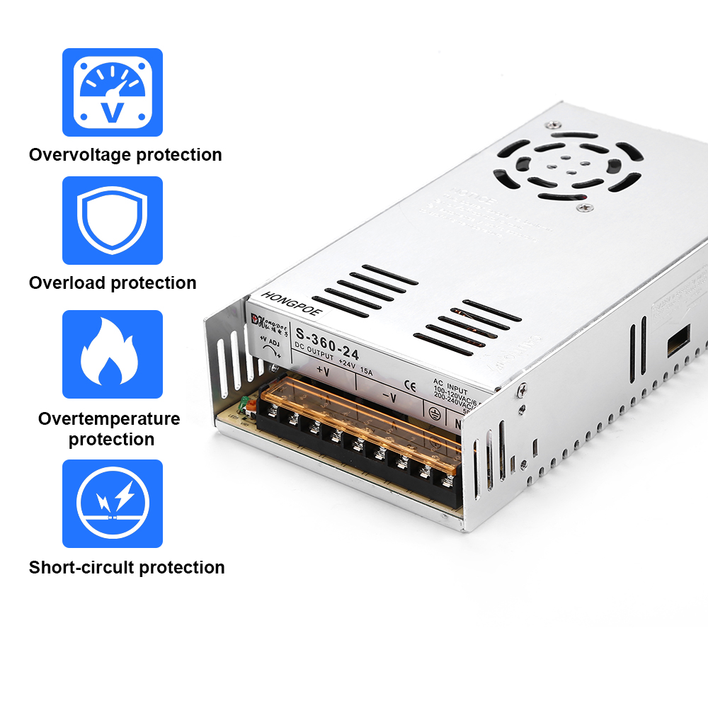 12V 전원 공급 장치 1A 2A 3A 4A 5A 6A - 3D Printer Power Supply 리뷰 및 가격